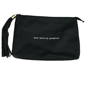 Olivia +Joy black pouch “ good Morning Gorgeous “
